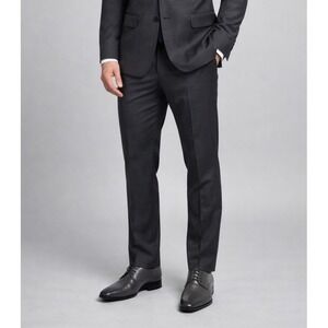 Stacy LTD Oxford Shoes Mens Size 11 1/2 Gray Cap Toe Dress Office Shoe NIB